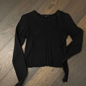 Bought from brandy Melville, one size, black long sleeve shirt